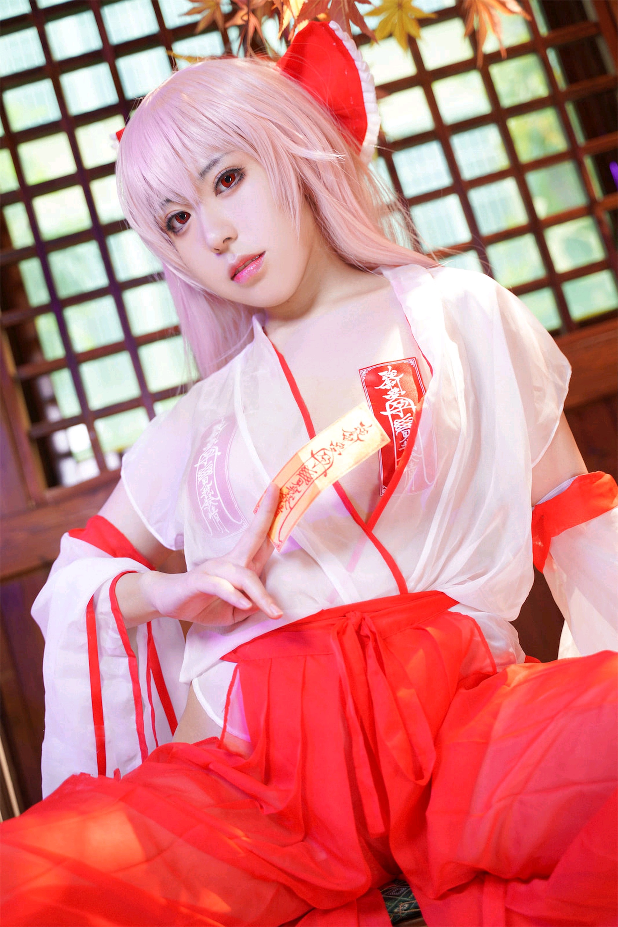图片[1]-虎森森 – NO.027 巫女[60P]-XikXak